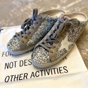 *BRAND NEW* NWT Silver Star Golden Goose Slip On Sneaker - Sz 38